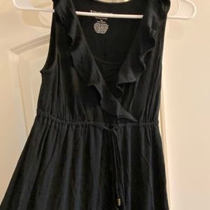 2 black cotton maternity dresses